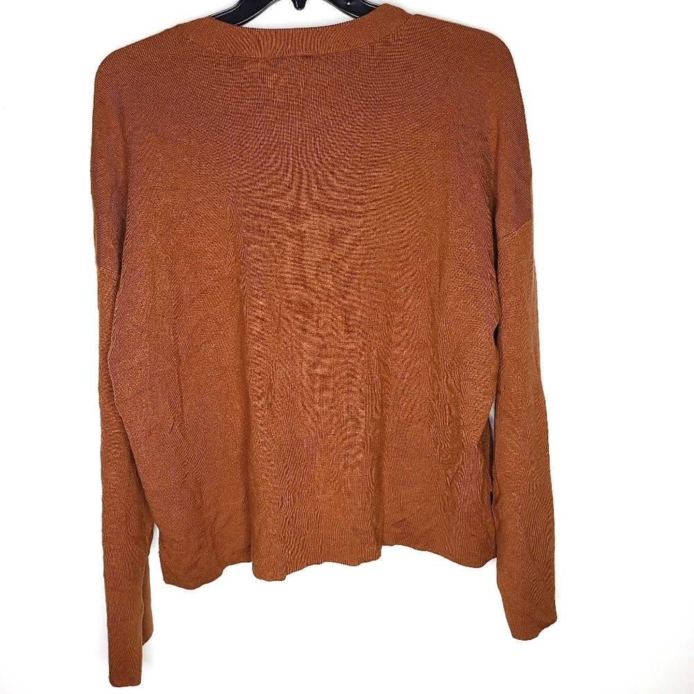 Becca Tilley x Bar III Contrast Crewneck Sweater
